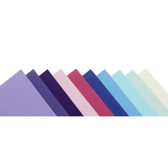 PA Paper™ Accents Textured Artic Twilight Card & Envelope Set, 4.25" x 5.5" {3}