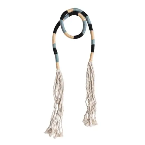 Hello Honey&reg; 6ft. Multicolor Cotton & Wool Garland with Tassels {1}