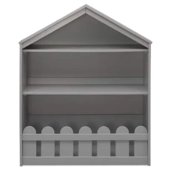 Delta Children Serta Gray Happy Home Storage Bookcase {1}