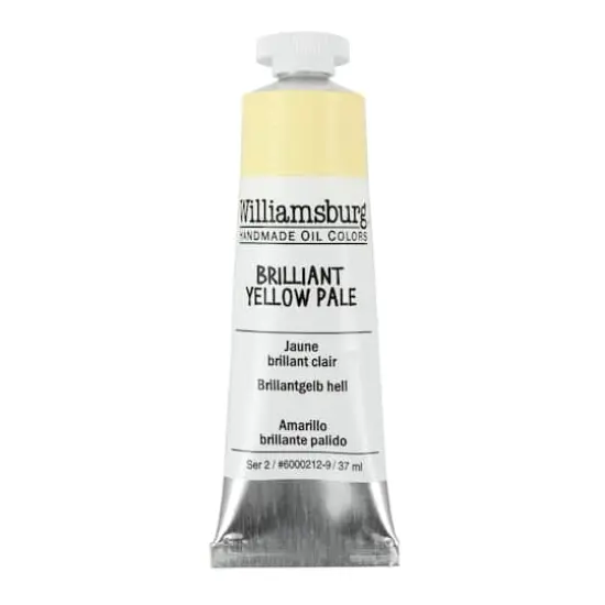 Williamsburg® Artist Oil Colors, 37mL Brilliant Yellow Pale {1}
