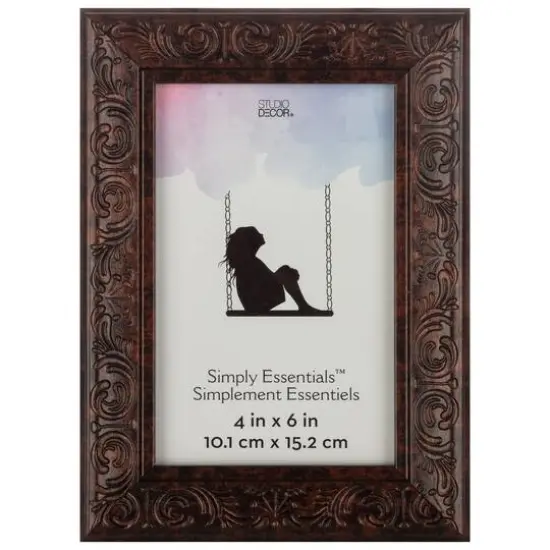Simply Essentials&trade; Bronze Script Frame by Studio D&eacute;cor&reg; {2}