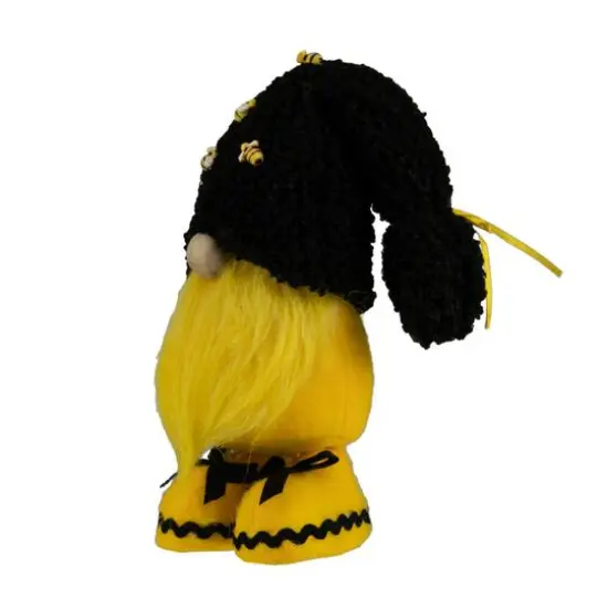 14.5" Black & Yellow Sherpa Bumblebee Springtime Gnome {4}