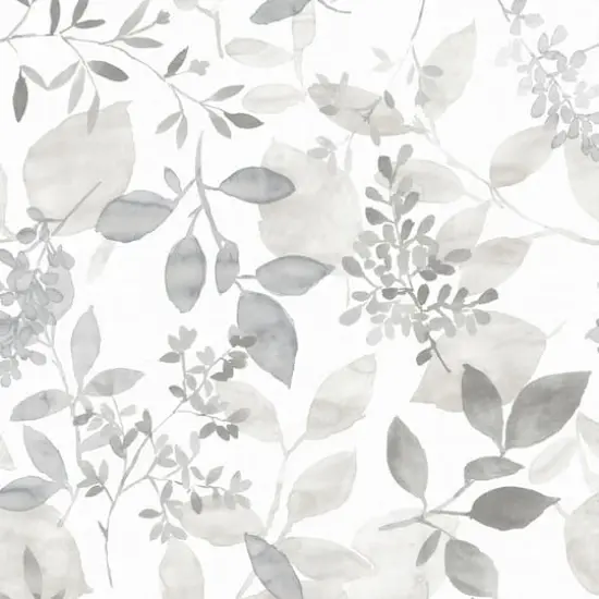 NuWallpaper Gray Breezy Peel & Stick Wallpaper {1}