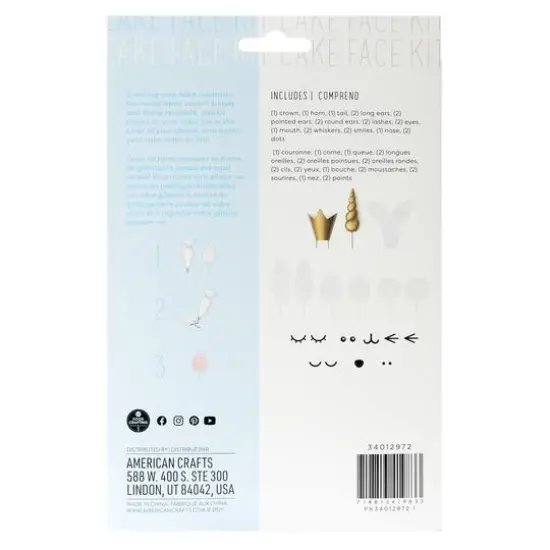 Sweetshop&trade; Cake Face Cake Decorating Kit {4}