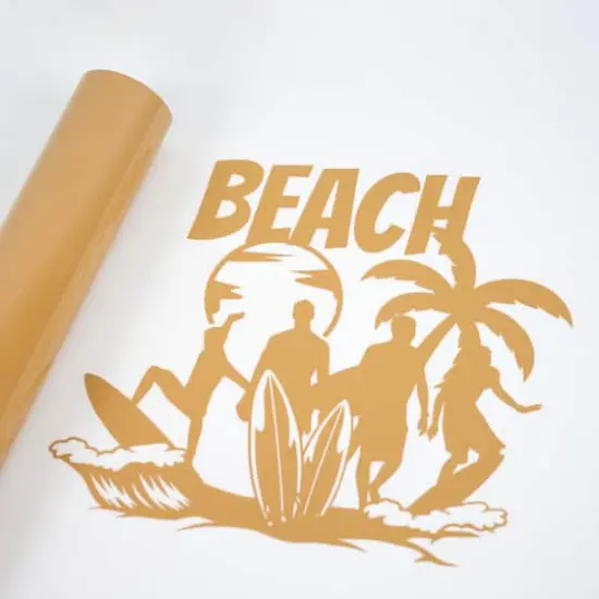 Matte Heat Transfer Vinyl by Make Market&reg; Hazelnut {4}