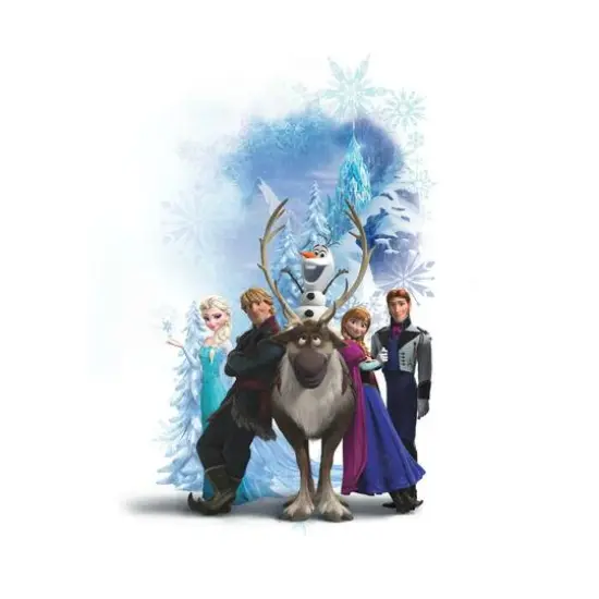 RoomMates Frozen Character Winter Burst Peel & Stick Giant Wall Decals {3}