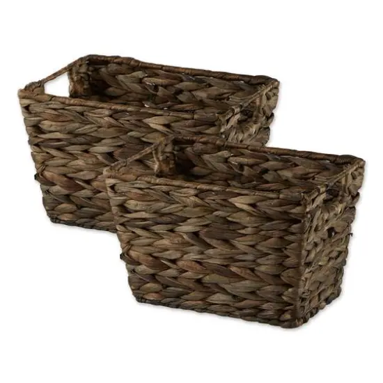 DII&reg; Medium Gray Hyacinth Baskets, 2ct. {8}
