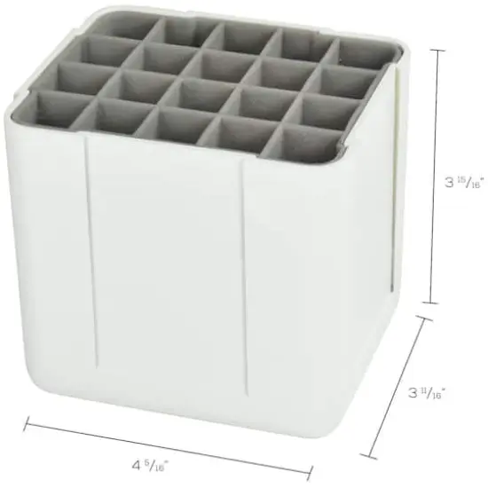 Deflecto&reg; White Interlocking Marker Organizer {4}