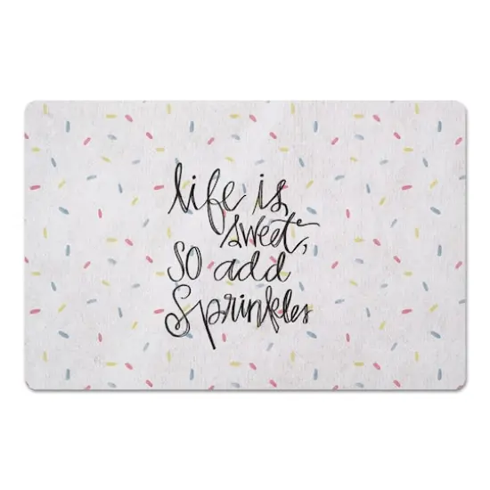 Add Sprinkes 27" x 18" Floor Mat {1}
