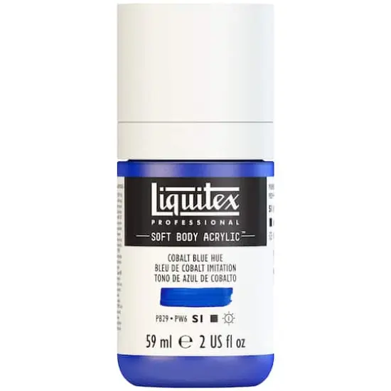 Liquitex&reg; Professional Soft Body Acrylic Bottle, 2oz. Cobalt Blue Hue {8}