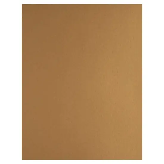 JAM Paper 2-Sided Foil 8.5" x 11" 24lb. Paper, 50 Sheets Gold {6}