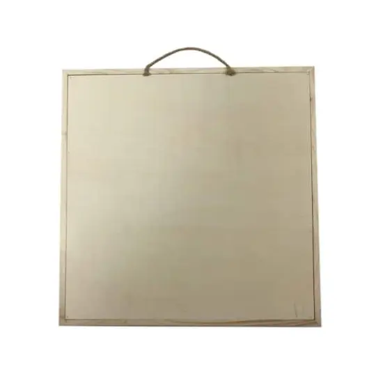 12" x 12" Whitewashed Framed Wood Sign by Make Market&reg; {4}