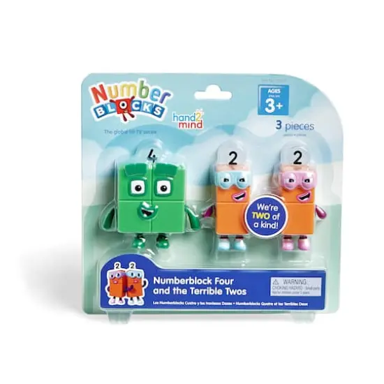 hand2mind&reg; Numberblocks 4 & Terrible Twos Figures {1}
