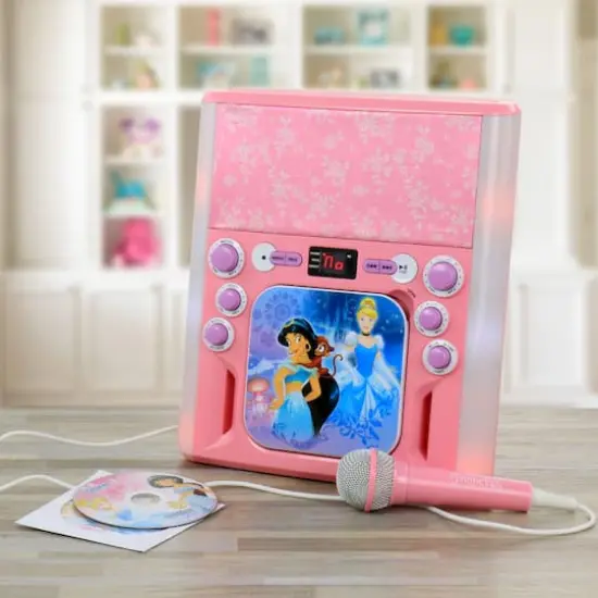 Disney&reg; Princess Brilliant Dream Karaoke Machine with Microphone {11}