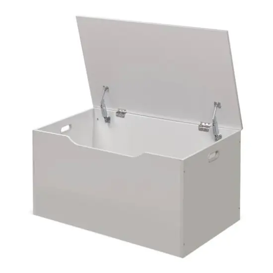 Badger Basket White Flat Bench Top Toy & Storage Box {6}