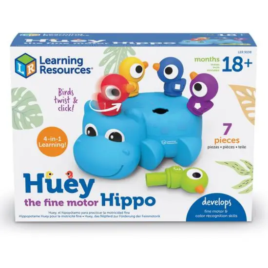 Learning Resources Huey The Fine Motor Hippo {3}