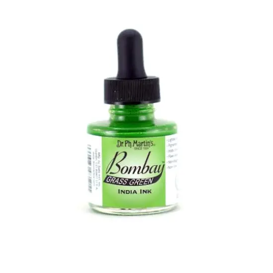Dr. Ph. Martin's&reg; Bombay&trade; India Ink 12BY Grass Green {1}