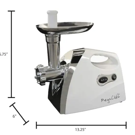 MegaChef 1200 Watt Powerful Automatic Meat Grinder {3}