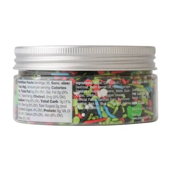 PME Cake Sweet Street&reg; Mixed Shape Sprinkles Game On {5}