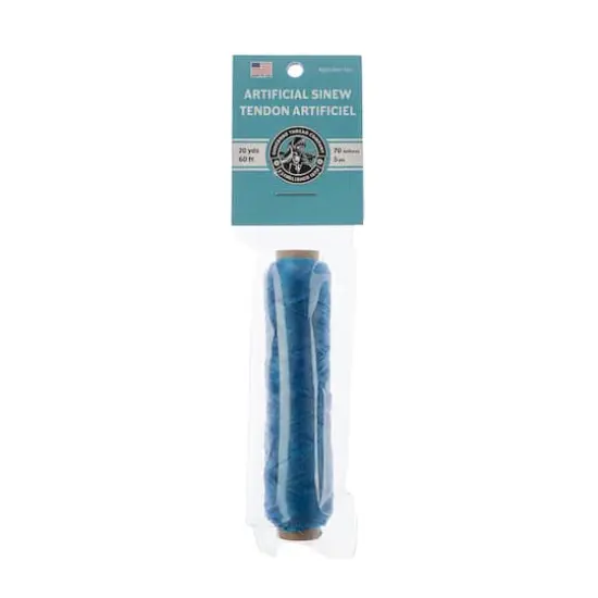 Gudebrod Artificial Sinew Bobbin, 20yd. Blue {1}