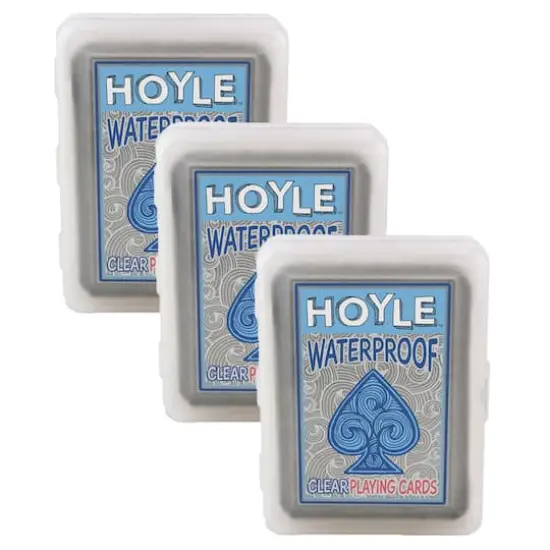 Hoyle&trade; Waterproof Playing Cards, 3ct. {1}