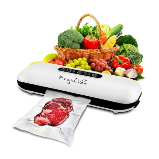MegaChef Home Vacuum Sealer & Food Preserver with Extra Bags {5}