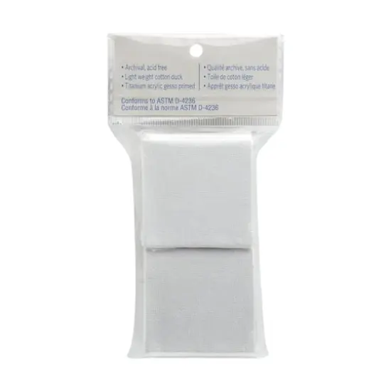 8 Pack 2" x 2"&nbsp;Mini Canvas Panels by Artist's Loft&trade; Necessities&trade; White {6}