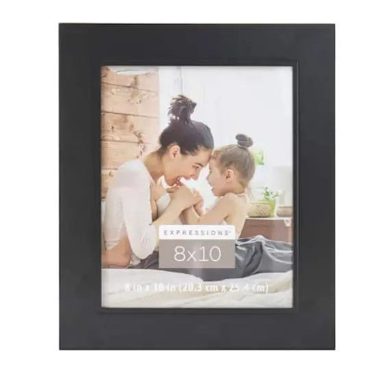 Expressions&trade; 8" x 10" Black Frame by Studio D&eacute;cor&reg; {1}