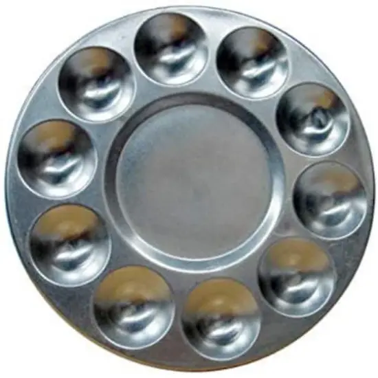 Art Alternatives Round Aluminum Palette {1}