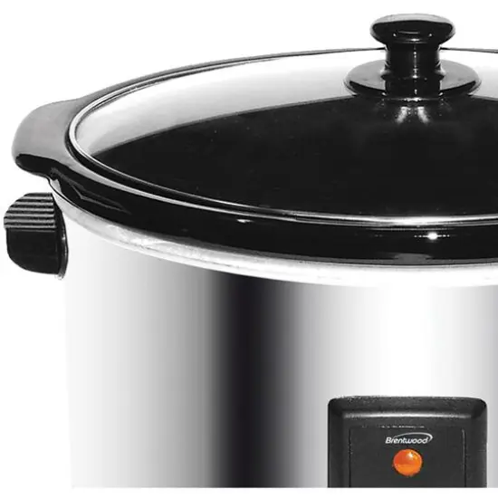 Brentwood 8qt. Stainless Steel Slow Cooker {3}