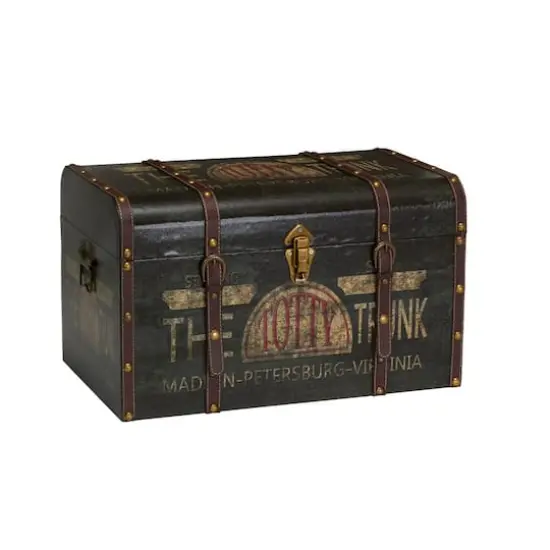 Household Essentials Vintage Decorative Trunk {1}