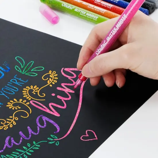 Ohuhu&reg; Glitter Markers, 12ct. {4}