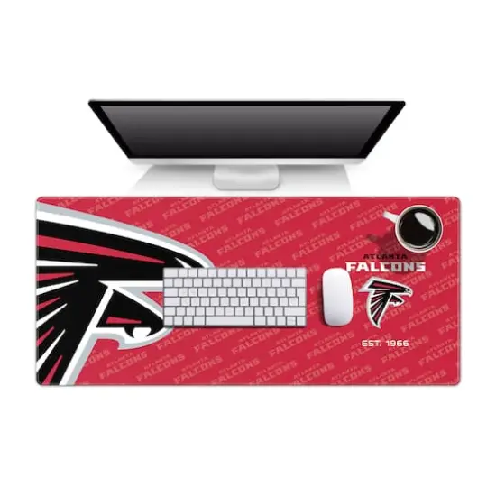 Logo Series Desk Pad Atlanta Falcons {1}