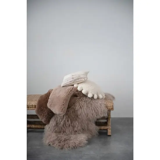 Hello Honey&reg; Mink Colored Shorn Sheepskin Rug {6}
