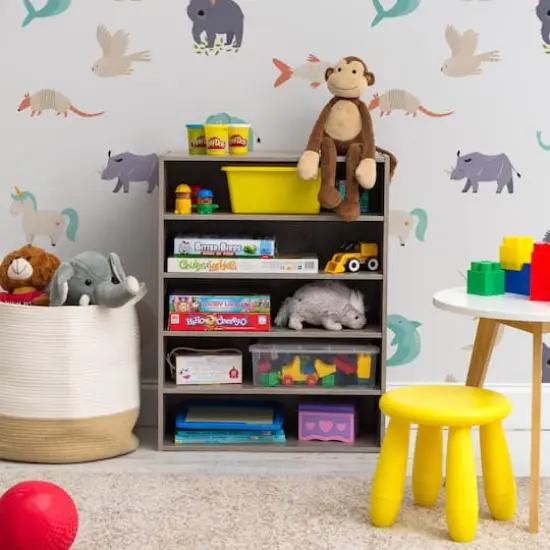 IRIS&reg; 31.5" 5-Tier Organizer Shelf Gray {6}