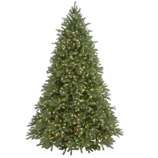 7.5ft. Pre-Lit Jersey Fraser Fir Artificial Christmas Tree, Clear Lights {1}