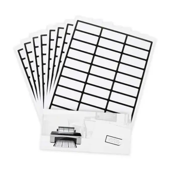 Black Border Address Label Stickers by Recollections&trade; {1}