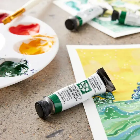 Daniel Smith Extra Fine&trade; Watercolor, 5mL Cascade Green {4}