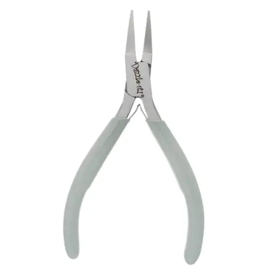 John Bead 4.75" Multi Purpose Classic Slim Stainless Steel Flat Nose Jewelry Pliers {1}
