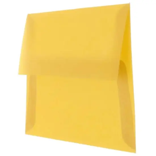 JAM Paper A2 Translucent Vellum Invitation Envelopes, 25ct. Gold {4}