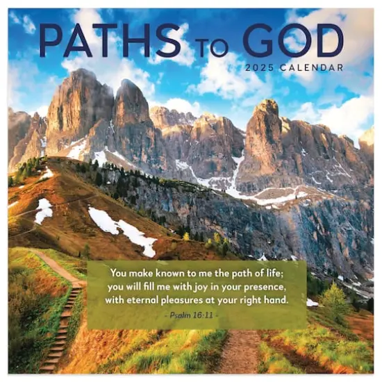 TF Publishing 2025 Paths to God Mini Calendar {1}