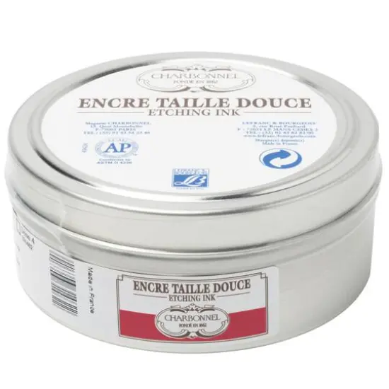 Charbonnel Etching Ink, 200mL Geranium Red {4}