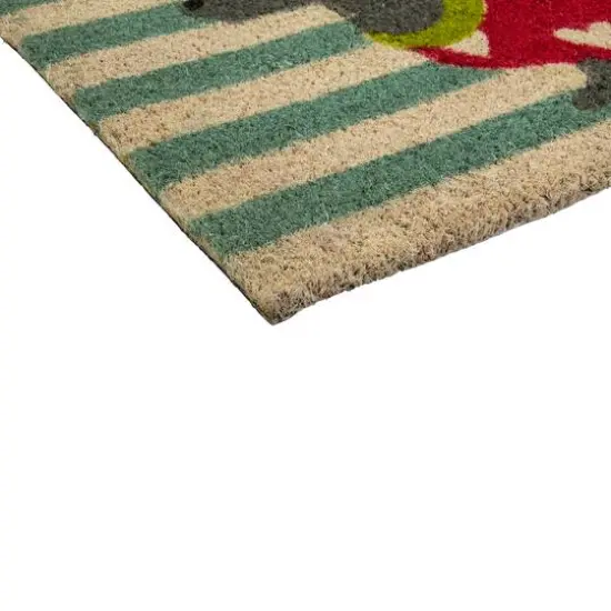 Natural Coir Dachshund Welcome Doormat {6}