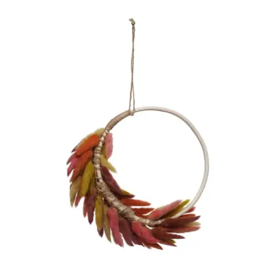 10" Hare's Tail Grass Wreath by Ashland&reg; {3}