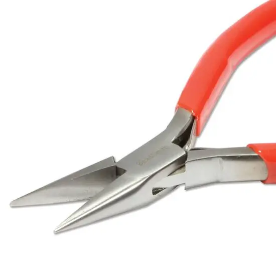 The Beadsmith&reg; 4.75" Red Chain Nose Pliers {7}