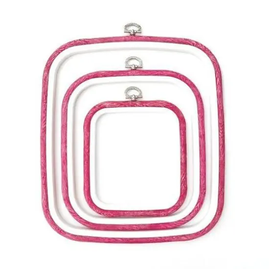 Nurge Square Flexi Hoop Pink {3}