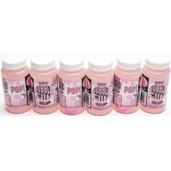 Atomic Bubbles 4oz. Bubble Love Bubblegum Scented Bubbles, 6ct. {7}