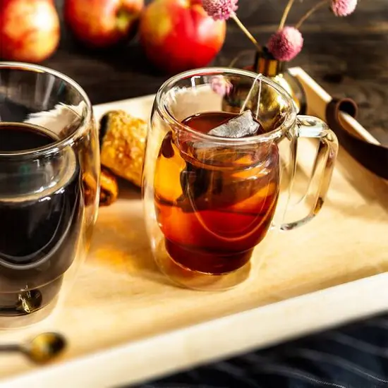 JoyJolt&reg; Cadus Double Wall Tea Glasses, 4ct. {3}