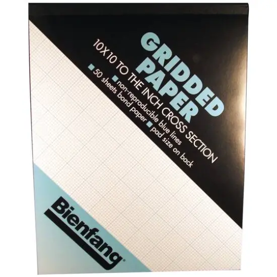 Bienfang&reg; 4 x 4 Gridded Paper&trade; Pad {1}
