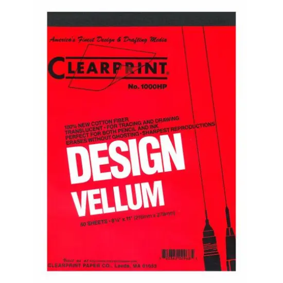 Clearprint&trade; Design Vellum Pad, Unprinted {2}